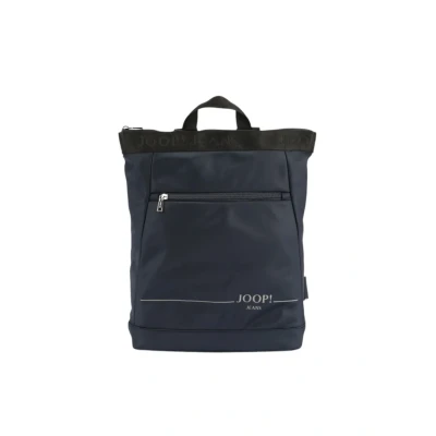Afbeelding van Joop Jeans Rugzak &#039;Cartello Elva&#039; donkerblauw / lichtgrijs wit