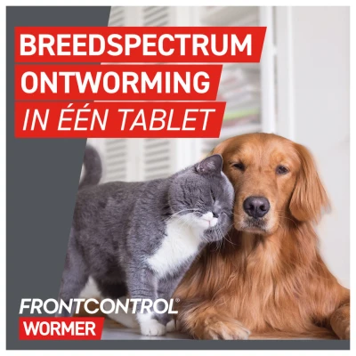 Afbeelding van Frontcontrol Wormer Ontworming tabletten Kat 2