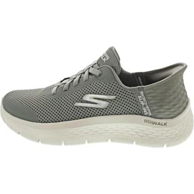 Afbeelding van Skechers Go Walk Flex Grand Entry Handsfree instappers voor dames., Olijf, 39.5 EU