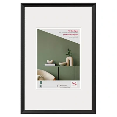 Afbeelding van Walther Design Desire Dex070B Fotolijst, Zwart, 50 X 70 Cm, Met Kunstglas