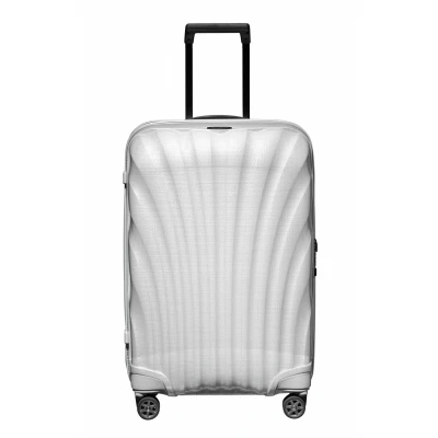 Afbeelding van Samsonite C Lite Spinner 69 off white Harde Koffer