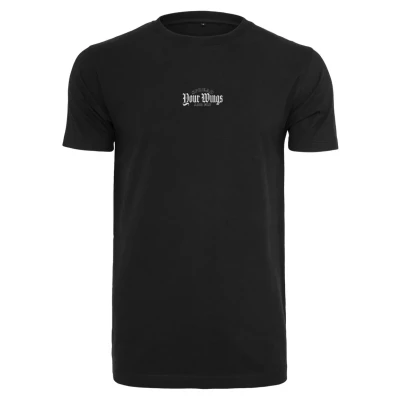 Afbeelding van Mister Tee Spread YOUR Wings AND FLY Tshirt print, Heren, Maat: Medium, Black