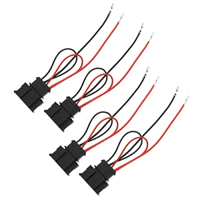 Afbeelding van OTOTEC 4 Stks Luidspreker Adapter Plug Kabel Vervanging Compatibel met Seat Altea VW Skoda Auto Speaker Bedrading Harnas Connector
