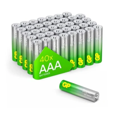 Afbeelding van GP Super AAA batterij (potlood) Alkaline 1.5 V 40 stuk(s)