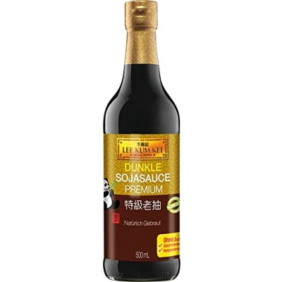 Afbeelding van Lee Kum Kee Donker sojasaus (uit China, natuurlijk gebrouwen, zonder smaakversterker, kruidig), 1 x 500 ml