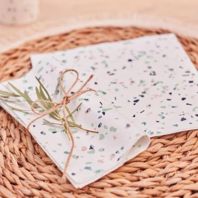 Afbeelding van Ginger Ray Servetten Terrazzo 16 stuks