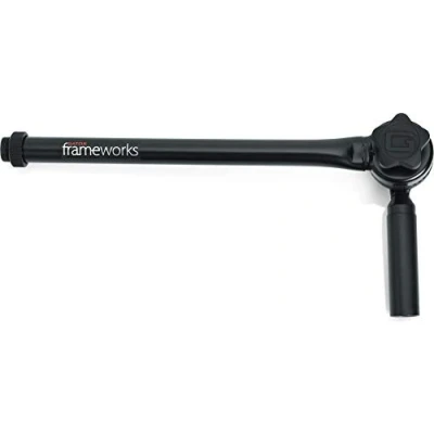 Afbeelding van Gator Frameworks Verstelbare schuine mini giekarm met in elkaar grijpend ontwerp; 9 inch (GFW MIC CLMPBM9)