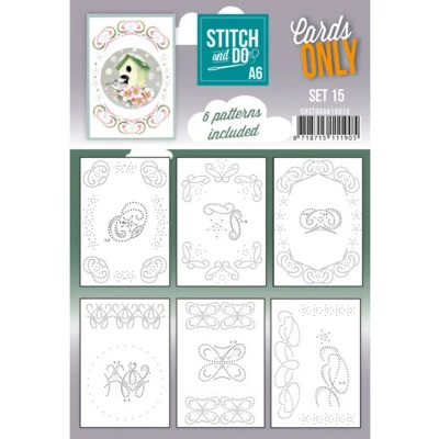 Afbeelding van Stitch and Do Cards Only Set 15