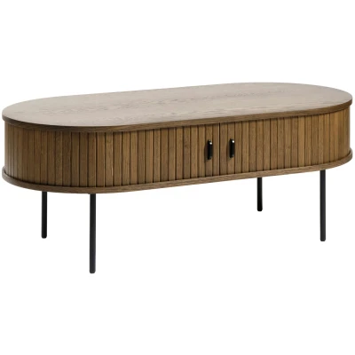 Afbeelding van Hygge Interiors Nola Salontafel Gerookt Eiken