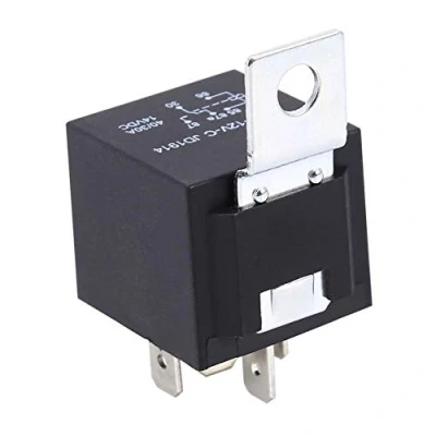 Afbeelding van relais en stopcontactset, 5 x autovoertuigen, 12 V, volt DC 40 A, AMP stekker, SPDT pins draden, nieuw