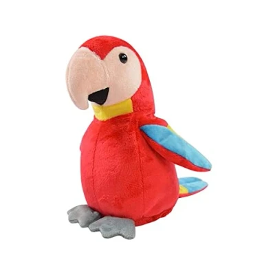 Afbeelding van Bellus Toys interactieve pratende knuffel Papegaai Woutertje De dansende en pluche