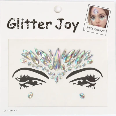 Afbeelding van Face en body jewels Multicolor (gezicht steentjes) nr 2