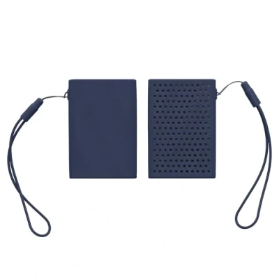 Afbeelding van kwmobile case voor harde schijf geschikt Samsung Portable SSD T9 cover van silicone In donkerblauw