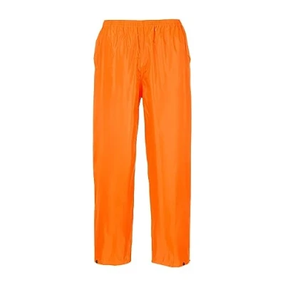 Afbeelding van Portwest Klassieke Volwassen Regenbroek Size: XL, Colour: Oranje, S441ORRXL