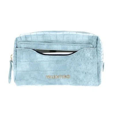 Afbeelding van VALENTINO Toilettas Anastasia Cosmetic Case Azzurro Turquoise
