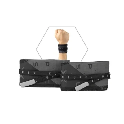 Afbeelding van PICSIL Stoffen polsbandages voor cross training, grote gewrichtsondersteuning, voorkomt letsel, peesontsteking, ideaal bodybuilding, boksen, gymnastiek, calisthenics, sportschool (rouge 5 cm)
