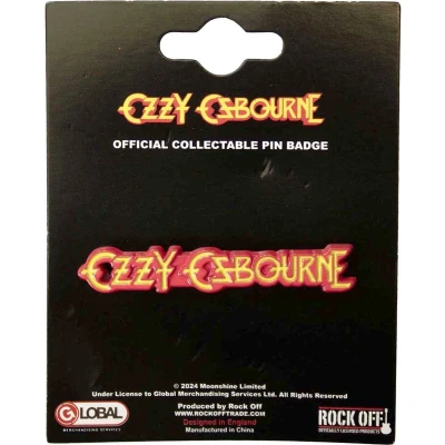 Afbeelding van Ozzy Osbourne Logo Pin