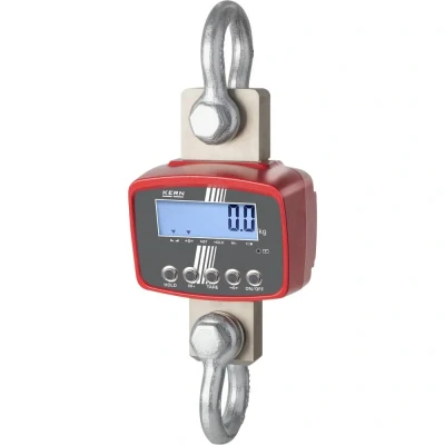 Afbeelding van Kern HFD 10T 3IP Kraanweegschaal Weegbereik (max.) 12 t Resolutie 1000 g, 2000 5000 g werkt op een accu, stekkernetvoeding Meerdere kleuren