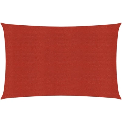 Afbeelding van Zonnezeil 160 g/m² 2x4,5 m HDPE rood