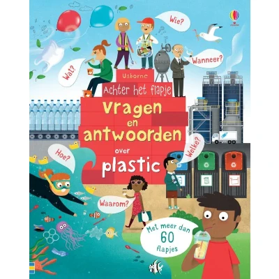 Afbeelding van Uitgeverij usborne flapjesboek vragen en antwoorden over plastic