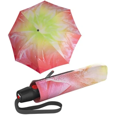 Afbeelding van Knirps zakparaplu T.200 Duomatic Solids automatisch openen en sluiten opvouwbaar stormvast winddicht, Art Sun, 97 cm,
