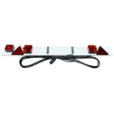 Afbeelding van Aanhangwagendirect Lichtbalk 137 cm 7 polig 8 meter hoofdkabel