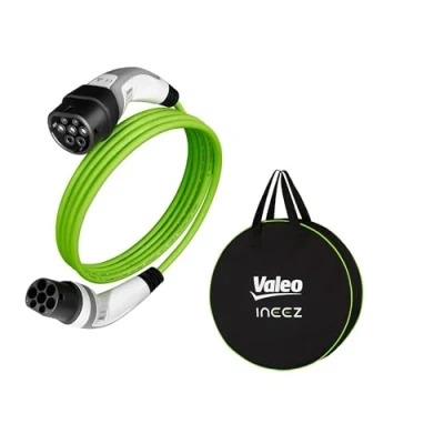 Afbeelding van Valeo Ineez 652103 oplaadkabel voor elektrische of plug in hybride voertuigen met transporttas type 2 op 7,4 kW 5 meter