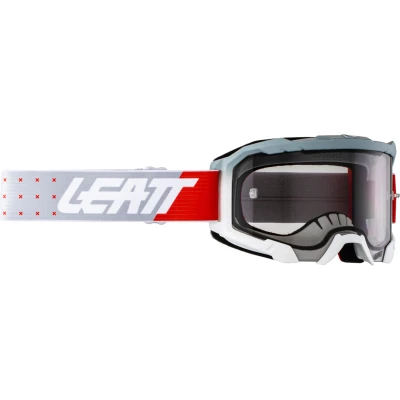 Afbeelding van Leatt 2024 Velocity 4.5 Crossbril Licht Grijs / Wit (Lens: Grijs)
