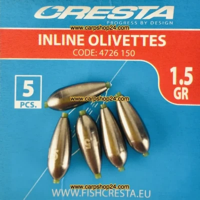 Afbeelding van Cresta Inline Olivettes Maat : 1.50g