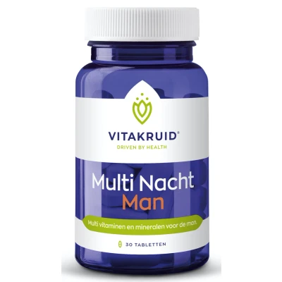 Afbeelding van Vitakruid Multi Nacht Man Tabletten 30TB