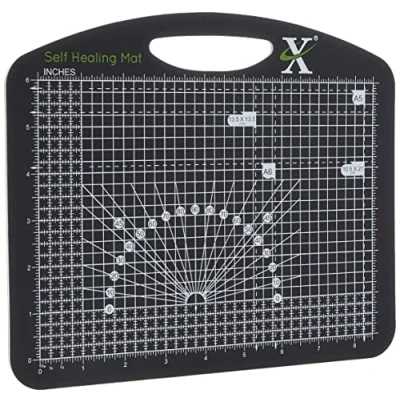 Afbeelding van Xcut A5 Self Healing Duo Snijmat, Zwart/Wit
