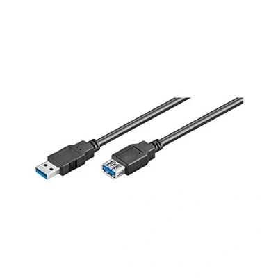Afbeelding van USB naar verlengkabel USB3.0 tot 0,9A / zwart 3 meter