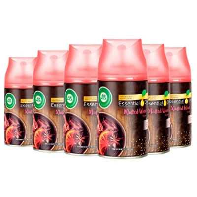 Afbeelding van Airwick 6 x navulling Mulled Wine voor Freshmatic Max 250 ml