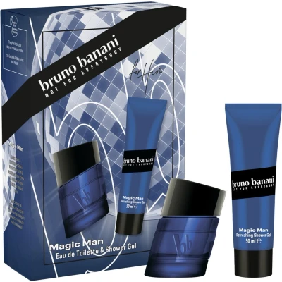 Afbeelding van Bruno Banani geschenkset Magic Man eau de toilette 30 ml + showergel 50