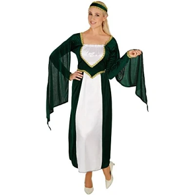 Afbeelding van dressforfun Vrouwenkostuum kasteelprinses XL verkleedkleding kostuum halloween verkleden feestkleding carnavalskleding carnaval feestkledij partykleding 301203