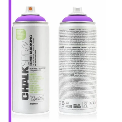 Afbeelding van Montana CHALK Krijtverf VIOLET spuitbus 400ml