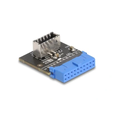 Afbeelding van Delock USB 5 Gbps Adapter Pfostenbuchse zu intern Typ E Key A Buch
