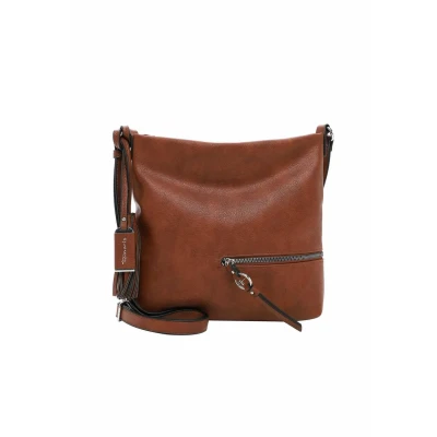 Afbeelding van Tamaris TAS NELE Schoudertas, Dames, Maat: One Size, Cognac