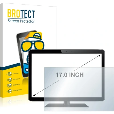 Afbeelding van BROTECT Screenprotector voor Industriële Monitoren met 17 inch Schermen [341 mm x 273 mm, 4:3] Folie Beschermfolie matte
