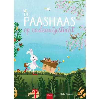 Afbeelding van Uitgeverij clavis kijk en zoekboek de paashaas op cadeautjestocht