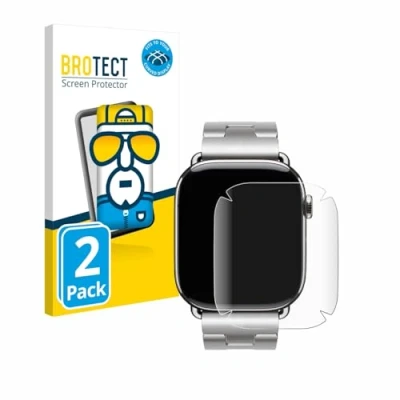 Afbeelding van BROTECT Fullscreen Beschermfolie Scherm Helder Transparant, Smartwatch beschermfolie, Transparant