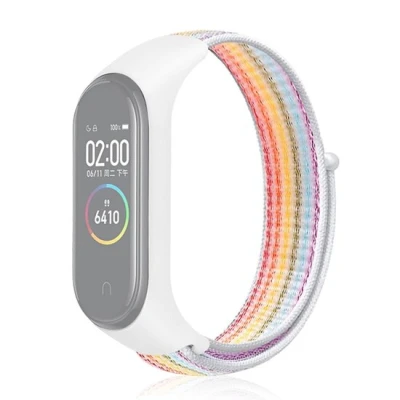 Afbeelding van Nylon Geweven Bandje Xiaomi Mi Band 3 / 4 5 6 7 Multicolor