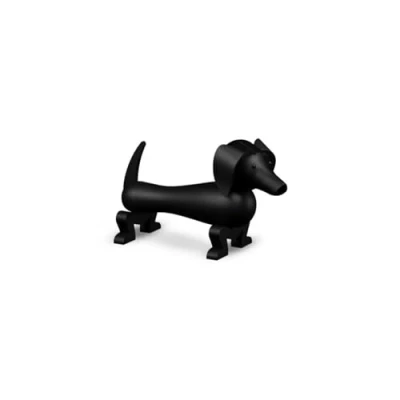 Afbeelding van Kay Bojesen Denmark hond 18,5 cm Donker gebeitst eikenhout