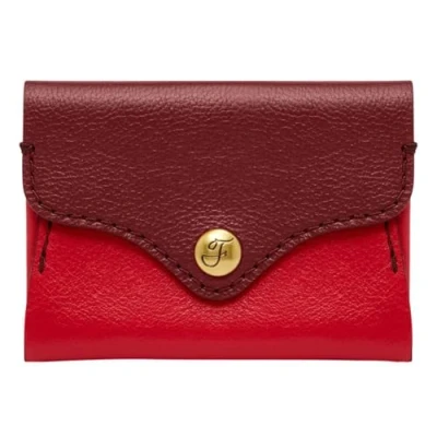 Afbeelding van Fossil Heritage Portemonnee, Maat: One Size, Red velvet