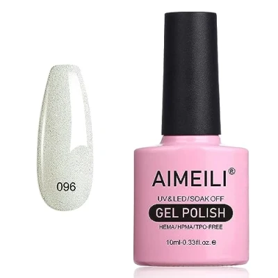 Afbeelding van AIMEILI Gel Nagellak UV LED Gellack Soak Off Polish Dancing Little Snow (096) 10ml