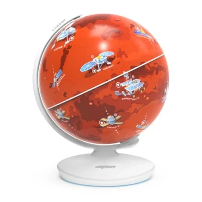 Afbeelding van Orboot Planet Mars AR Globe by PlayShifu (met app): Interactief, Educatief, Augmented Reality STEM speelgoed voor kinderen van 4 10 jaar
