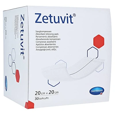 Afbeelding van Hartmann Zetuvit niet steriel absorptie verband 20 x 20cm