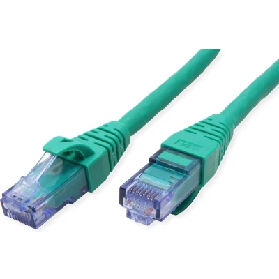 Afbeelding van Netwerkkabel Cat6a U/UTP 2 meter (100% koper, LSZH, Groen)