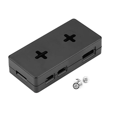 Afbeelding van ABS Plastic Behuizing Raspberry Pi Beschermhoes Cover Shell voor Zero W/1.3(Zwart)