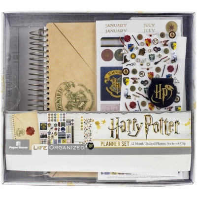 Afbeelding van Paper House Harry Potter Mini Planner set Hogwarts box